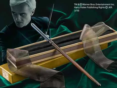 DRACO MALFOY VARITA EN CAJA DE OLIVANDER, HARRY POTTER