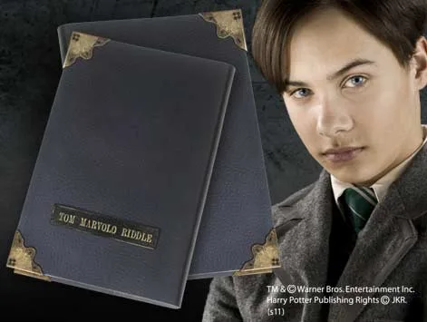 TOM RIDDLE DIARIO EN PIEL, HARRY POTTER