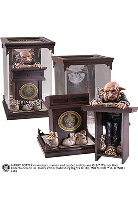 GOBLIN DE GRINGOTTS ESTATUA 18,5 CM MAGICAL CREATURES HARRY POTTER