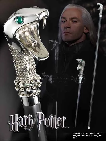 LUCIUS MALFOY BASTON CON VARITA OCULTA, 116 CM , HARRY POTTER