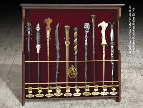 EXPOSITOR DE 10 VARITAS DE LOS PERSONAJES DE HARRY POTTER NN8010