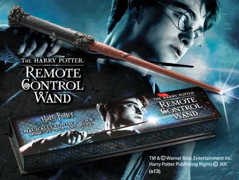 HARRY POTTER VARITA MANDO A DISTANCIA EN CAJA 35 CM, RƒPLICA HARRY POTTER