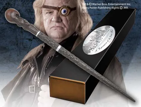 ALASTOR MOODY VARITA CON CAJA Y PLACA DE IDENTIFICACIîN, HARRY POTTER