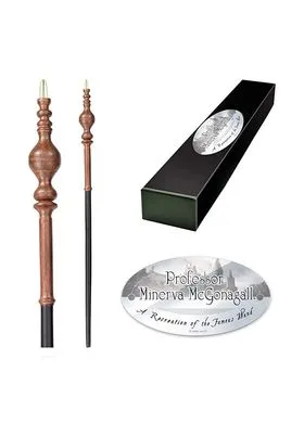 PROFESORA MINERVA McGONAGALL VARITA CON CAJA Y PLACA DE IDENTIFICACIîN HP RE-RUN