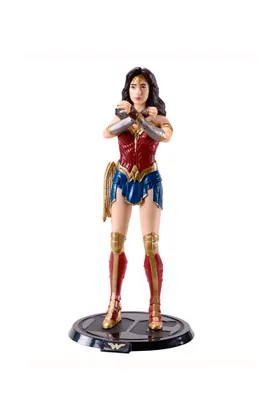 WONDER WOMAN CLASSIC OUTFIT FIGURA FLEXIBLE 19 CM BENDYFIG DC UNIVERSE WW 84 MOVIE