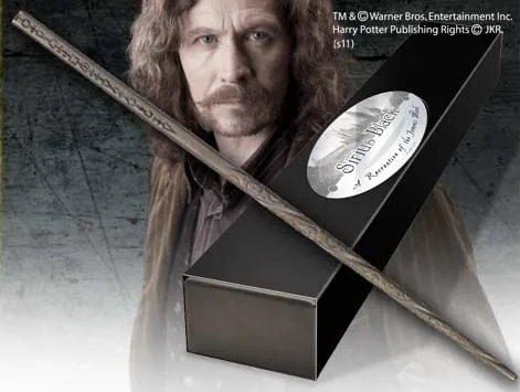 SIRIUS BLACK VARITA CON CAJA Y PLACA DE IDENTIFICACIîN, HARRY POTTER
