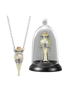 POCION SUERTE LIQUIDA COLLAR EN CRISTAL CON CADENA EN EXPOSITOR HARRY POTTER