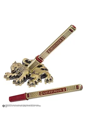 CASA GRYFFINDOR BOLIGRAFO Y SOPORTE HARRY POTTER