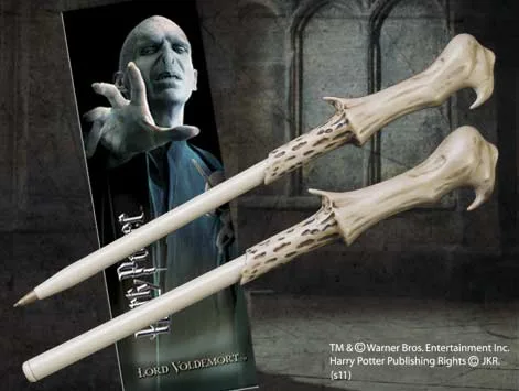 Lord Voldemort Boligrafo Varita y Marcapaginas, Harry Potter