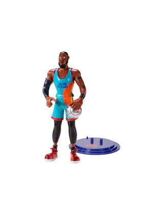 LEBRON FIGURA FLEXIBLE 19 CM SPACE JAM: A NEW LEGACY LOONEY TOONES BENDYFIGS