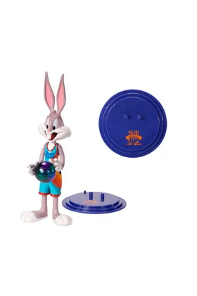 BUGS BUNNY FIGURA FLEXIBLE 19 CM SPACE JAM: A NEW LEGACY LOONEY TOONES BENDYFIGS