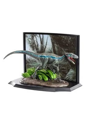 VELOCIRAPTOR BLUE RAPTOR RECON DIORAMA 12,5 CM JURASSIC WORLD TOYLLECTIBLE TREASURES