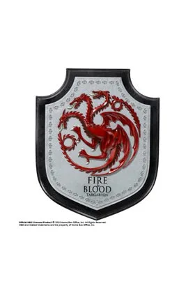 PLACA ESCUDO TARGARYEN REPLICA GAME OF THRONES NOBLE COLLECTION