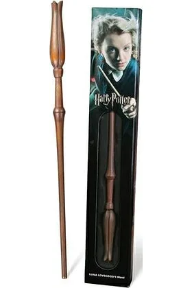 Luna Lovegood Varita Oficial de Coleccionista Blister Harry Potter