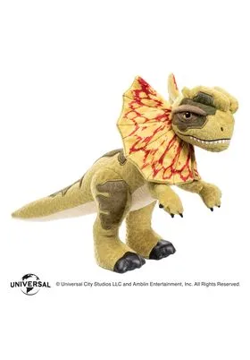 DILOPHOSAURUS REX PELUCHE 25 CM JURASSIC PARK