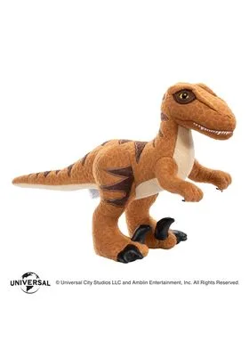 VELOCIRAPTOR PELUCHE 25 CM JURASSIC PARK