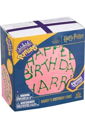 HARRY'S BIRTHDAY CAKE SQUISH 19 CM HARRY POTTER PUFFLUMS