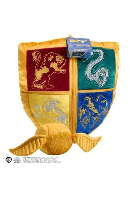 Golden Snitch & Escudo Hogwarts Peluche 35,5 CM Harry Potter