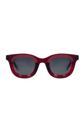 GAFAS SOL LIBIA CRYSTAL DARK RED