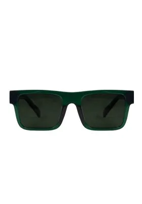GAFAS SOL URANIA CRYSTAL GREEN