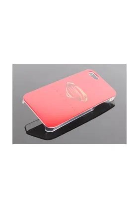 FUNDA PVC LOGO MAN OF STEEL ROJO LOGO IPHONE 5S MAN OF STEEL
