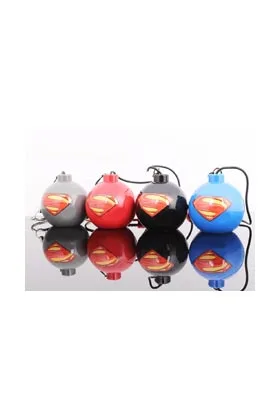 SUPERMAN LOGO ROJO MINI ALTAVOZ BOMBA MAN OF STEEL
