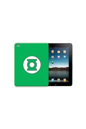 FUNDA PVC TABLETA IPAD 4 LOGO GREEN LANTERN DC COMICS