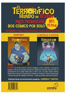 PACK 2X1 EL TERRORIFICO MUNDO DE BOBBY 01