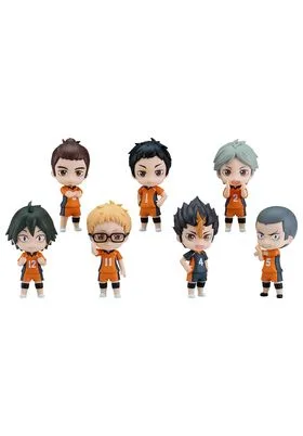 HAIKYU!! KARASUNO EDITION SURTIDO 7 FIG. 7 CM HAIKYU!! NENDOROID SURPRISE