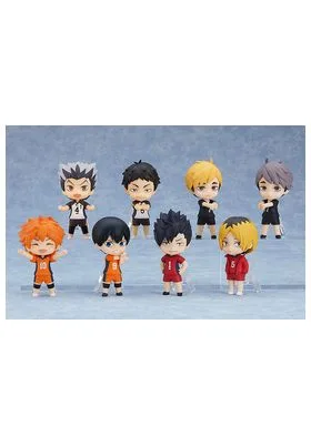 HAIKYU!! NATIONALS ARC SURTIDO 8 FIGURA 7 CM HAIKYU!! NENDOROID SURPRISE RE-RUN