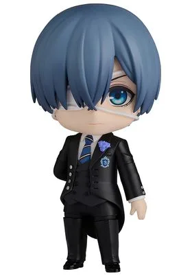 CIEL PHANTOMHIVE SAPPHIRE OWL VERSION FIGURA 10 CM BLACK BUTLER: BOARDING SCHOOL ARC NENDOROID