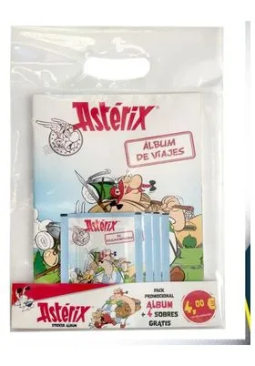 Starter Pack Asterix 2023 (stickers) (album + 4 Sobres)