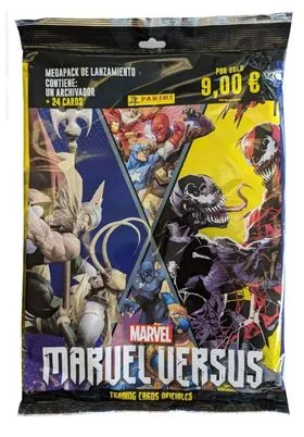 Megapack (archivador + 4 Sobres) Marvel Versus