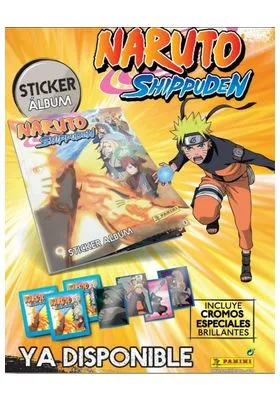 Starter Pack Naruto Shippuden (album + 4 Sobres)