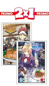 FOOD WARS  2X1 (N.01 Y N.02)