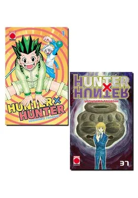 Hunter X Hunter 01 (portada Alternativa) + Hunter X Hunter 37 (portada Alternativa)