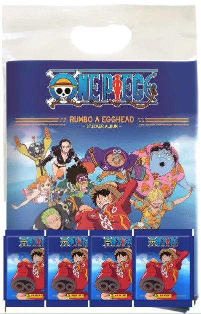 One Piece 2025. Starter Pack ( Album + 4 Sobres )