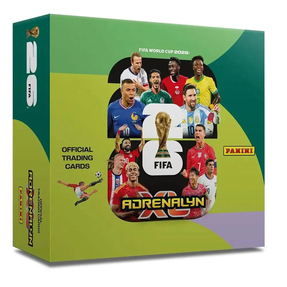 CAJA 24 SOBRES TC ADRENALYN XL FIFA WORLD CUP 2026