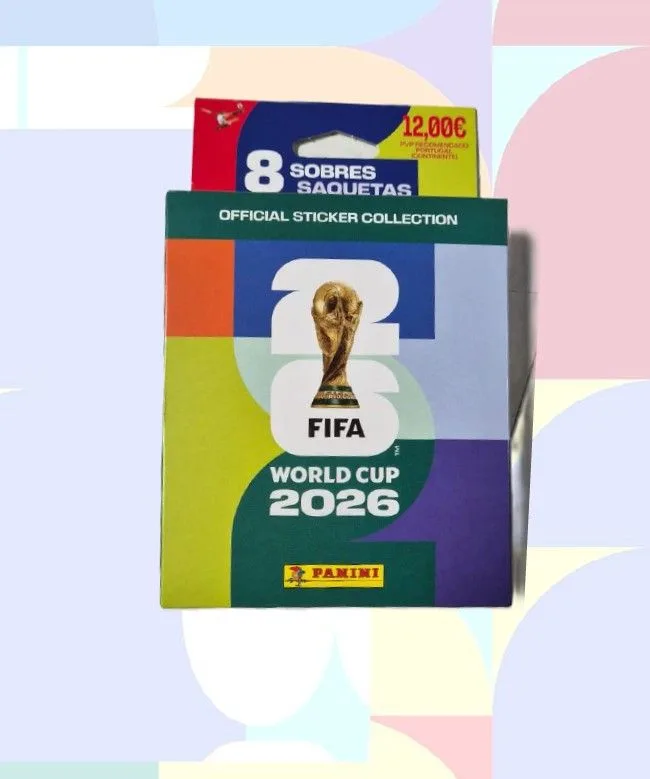 Ecoblister 8 Sobres Fifa World Cup 2026