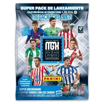 Megapack Megacracks 2026-2027 (archivador + 04 Sobres + 03 Cartas Edicion Limitada )