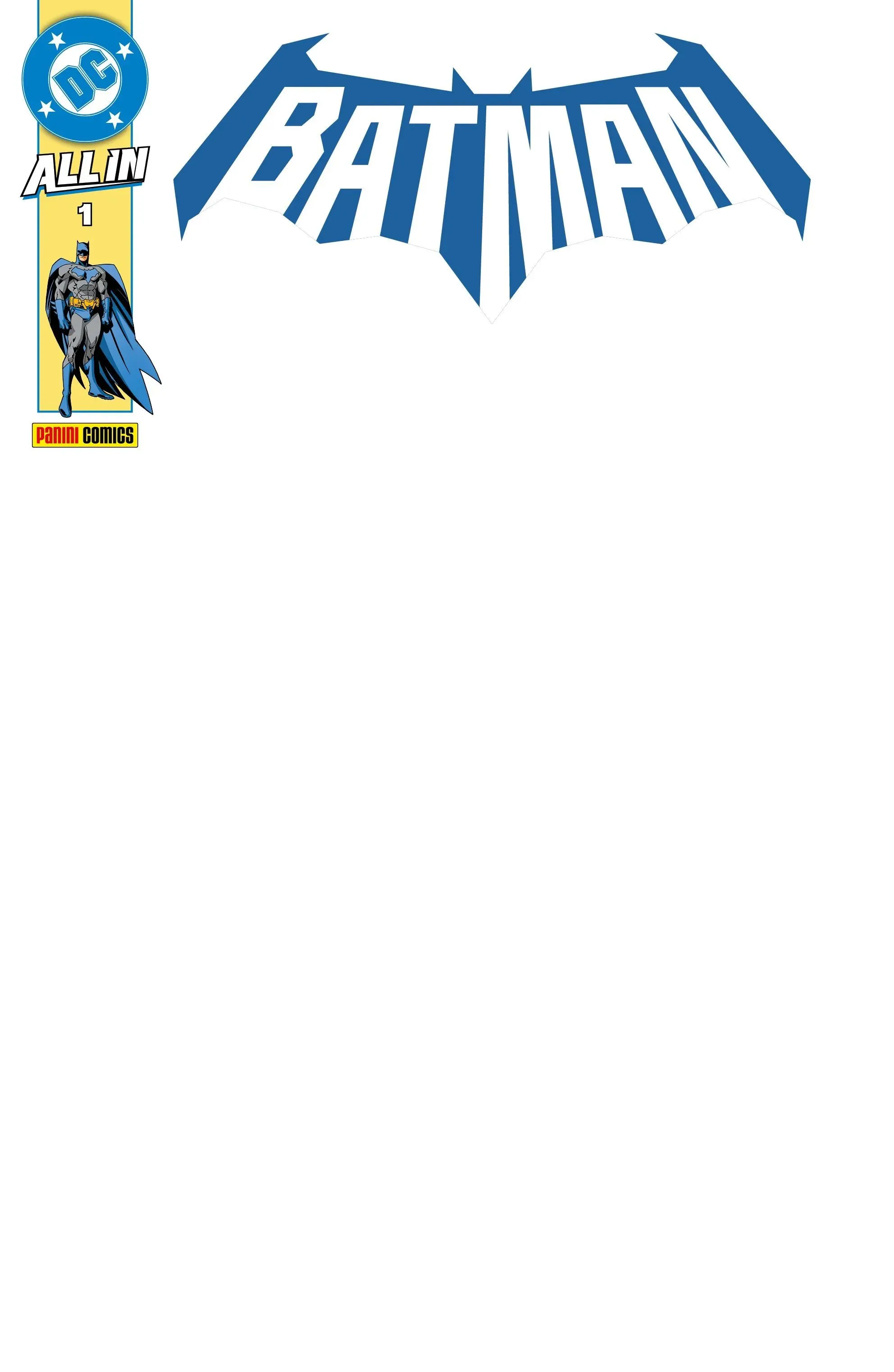 All In Batman 01 (portada Blanca)