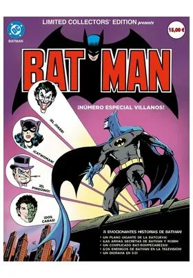 DC Edicion Facsimil: Batman Especial Villanos. Limited Collectors' Edition C-37.