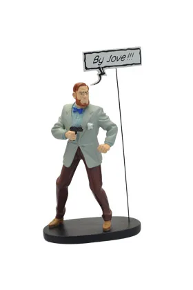 MORTIMER BOCADILLO BY JOVE FIGURA RESINA 16 CM BLAKE & MORTIMER COMIC SPEECH COLLECTION