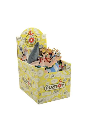 DISPLAY SURTIDO 25 FIGURAS VARIADAS 9 CM ASTERIX EL GALO