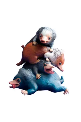 PILA DE NIFFLERS FIGURA 18,5 CM HP BESTIAS FANTASTICAS WIZARDING WORLD