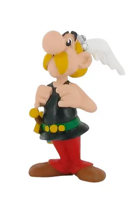 ASTERIX MANOS EN TIRANTES FIGURA PVC 9 CM ASTERIX EL GALO