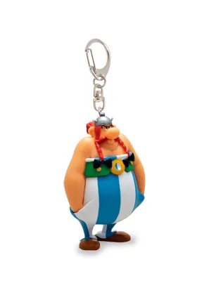 OBELIX MANOS EN LOS BOLSILLOS LLAVERO ASTERIX EL GALO