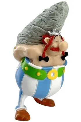 OBELIX MENHIR FIGURA 9 CM ASTERIX RE-RUN