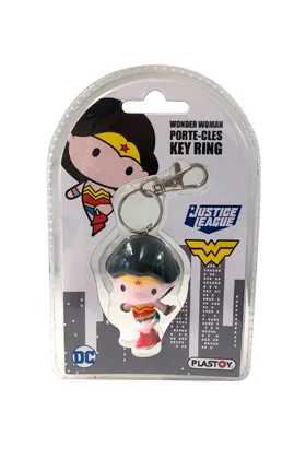 WONDER WOMAN CHIBI LLAVERO PVC 5 CM JUSTICE LEAGUE DC COMICS NEW PACKAGING