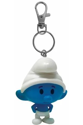 PITUFO CANIJO CHIBI LLAVERO 12 CM LOS PITUFOS RE-RUN